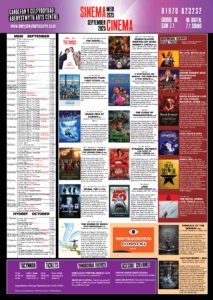 Cinema Flyer for September